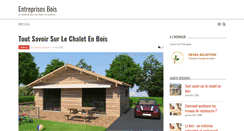 Desktop Screenshot of entreprises-bois.fr